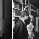 Dobles de Marilyn Monroe y John F. Kennedy (izquierda); los verdaderos Marilyn Monroe y JFK en una recaudación de fondos del 19 de mayo de 1962 (derecha)